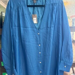 Primark Oversized Blue Women's Top